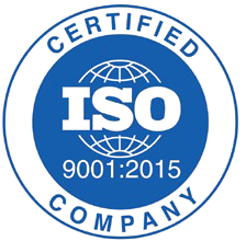 ISO 9001:2015 Certified Company